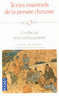 TEXTES ESSENTIELS DE LA PENSEE CHINOISE CONFUCIUS ET LE CONFUCIANISME
