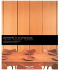 ELEMENTS IN ARCHITECTURE ESPACES 