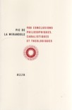 900 conclusions philosophiques, cabalistiques et théologiques