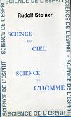 SCIENCE DU CIEL - SCIENCE DE L'HOMME