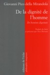 DE LA DIGNITE DE L'HOMME