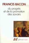 DU PROGRS ET DE LA PROMOTION DES SAVOIRS