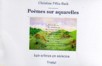Pomes sur aquarelles - Les arbres en saisons