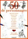 50 dessins de personnages